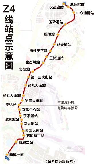 滨海新区z4线运营时间?中新生态城4号线收费吗-图3 滨海新区z4线运营时间?中新生态城4号线收费吗-图3