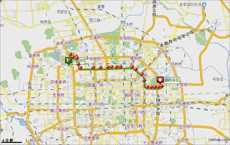北京302路公交车路线查询?北京302路怎么收费-图2 北京302路公交车路线查询?北京302路怎么收费-图2