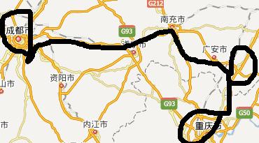 重庆四环包括广安哪些地方?广安到重庆渝北几个收费站-图2 重庆四环包括广安哪些地方?广安到重庆渝北几个收费站-图2