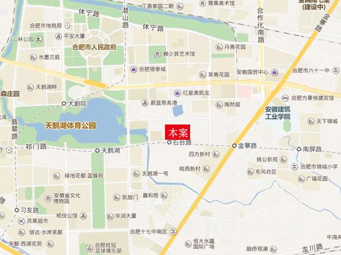 阜阳市天鹅湖地图在哪里？阜阳南收费离天鹅湖路远