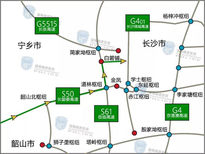 长沙汽车西站至白若铺经过那些地方?长常高速有白若铺收费站吗-图2 长沙汽车西站至白若铺经过那些地方?长常高速有白若铺收费站吗-图2