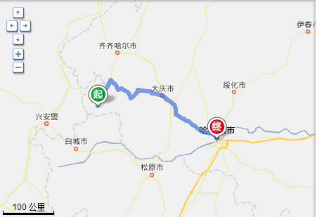 长春到哈尔滨的距离是多少公里？长春到哈尔滨高速收费