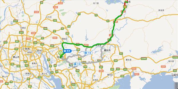 广龙高速经过东莞哪几个镇？东莞到河源高速有几个收费站