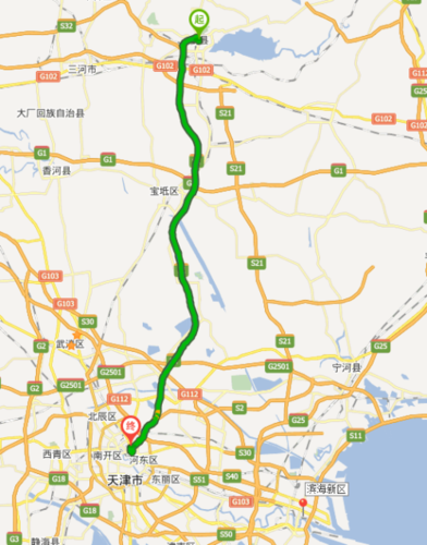 津蓟高速出口有地铁站吗？天津暖气收费站-图3