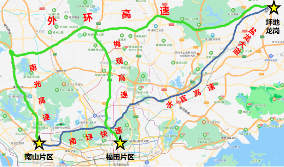 水官高速全程多少公里?深圳水官高速收费-图1 水官高速全程多少公里?深圳水官高速收费-图1