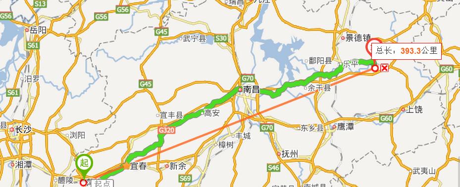上饶市到南昌市有多少公里?南昌到上饶高速收费-图2 上饶市到南昌市有多少公里?南昌到上饶高速收费-图2