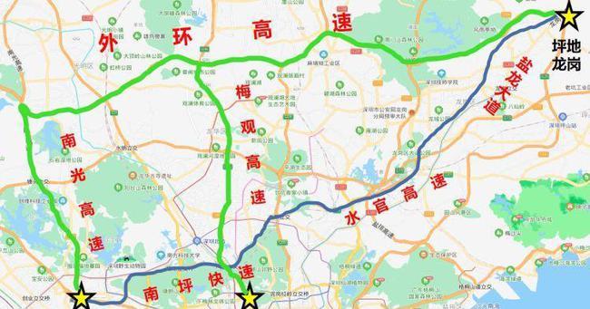 深圳境内共有几条高速公路?清平高速收费站-图3 深圳境内共有几条高速公路?清平高速收费站-图3