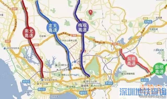 深圳市内那几条高速免费?盐坝高速怎么收费-图2 深圳市内那几条高速免费?盐坝高速怎么收费-图2