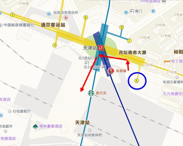 开车去天津火车站接人,京津城际列车出口距哪个地下停车场近?天津火车站停车场 收费-图3 开车去天津火车站接人,京津城际列车出口距哪个地下停车场近?天津火车站停车场 收费-图3