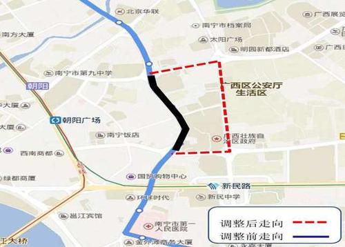 南宁新民路1号是什么单位？新民路至南宁高峰收费站
