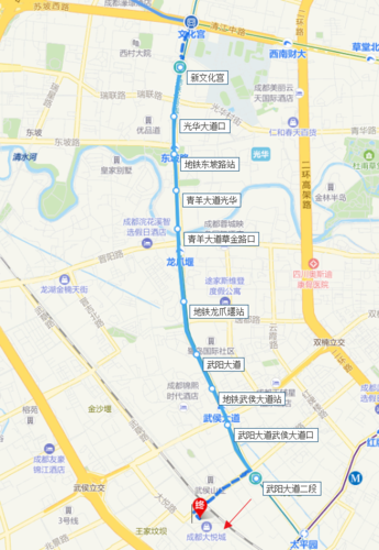 双流客运站至温江光华大道三段花博园怎么坐公交?双流818公交路线收费-图2 双流客运站至温江光华大道三段花博园怎么坐公交?双流818公交路线收费-图2