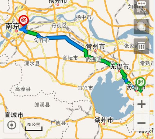 无锡到苏州有多少公里？无锡到苏州高速收费