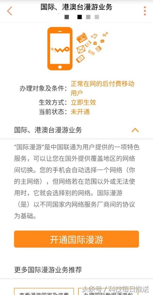 已出国的人怎么开通国际漫游？出国开数据漫游收费么