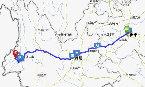 昆明至成都多少公里?昆明到成都国道收费站-图2 昆明至成都多少公里?昆明到成都国道收费站-图2