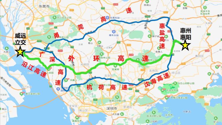 深圳市内那几条高速免费?龙大高速哪里还收费-图3 深圳市内那几条高速免费?龙大高速哪里还收费-图3