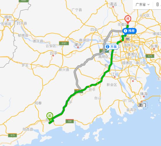 自驾游阳江到广州全程高速过路费和油费分别需要多少钱?阳江到广州收费站-图2 自驾游阳江到广州全程高速过路费和油费分别需要多少钱?阳江到广州收费站-图2