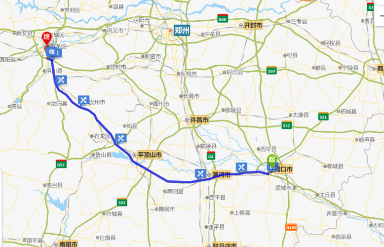 自驾洛阳到周口高速过路费多少？要多长时间，怎么走？周口收费站电话是多少钱