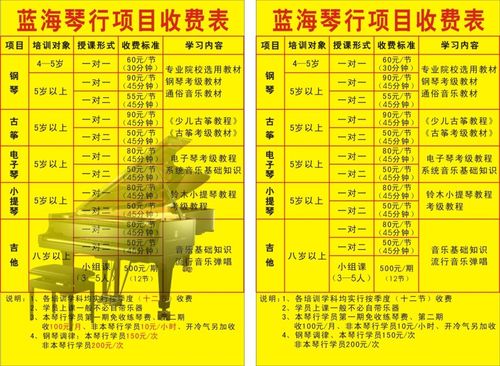 衡阳琴行有哪些？淮安天音琴行收费标准