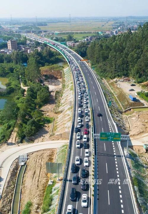 这两天广清高速公路有塞车现象吗？广清高速龙塘收费站