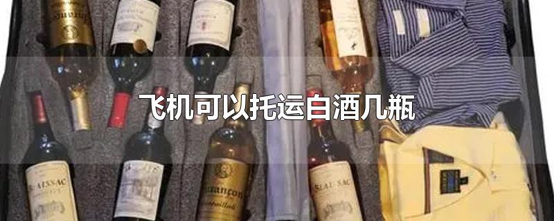 白酒托运费用?飞机托运白酒收费么-图2 白酒托运费用?飞机托运白酒收费么-图2
