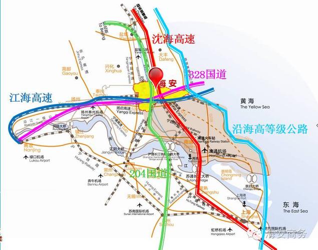 海安328国道南移到哪儿？海安县国道328收费站