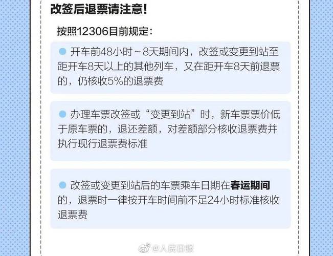 高铁改签普快扣多少手续费？普快火车收费
