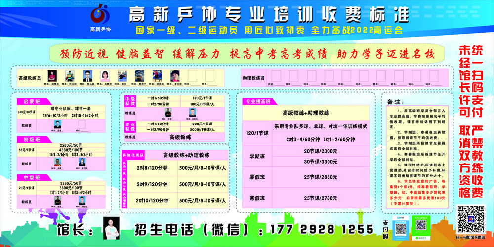 哪些大学招收乒乓球专业?大连乒乓球培训收费标准-图3 哪些大学招收乒乓球专业?大连乒乓球培训收费标准-图3