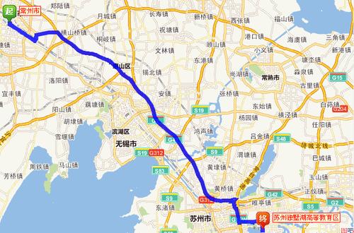 常州到苏州有多少公里?常州到苏州收费-图2 常州到苏州有多少公里?常州到苏州收费-图2