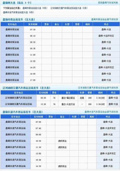 盘锦到盘锦北的客车有几班，最早是几点？盘锦火车站停车场收费