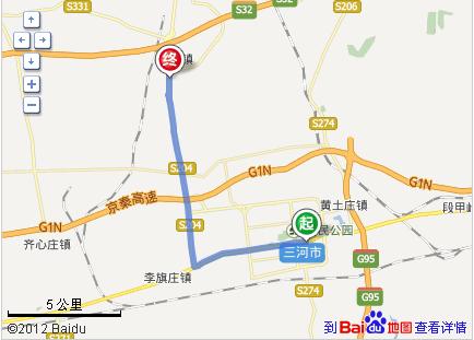 河北燕郊三河市到天津中新生态城地图?白庙收费站赶紧取消吧-图3 河北燕郊三河市到天津中新生态城地图?白庙收费站赶紧取消吧-图3