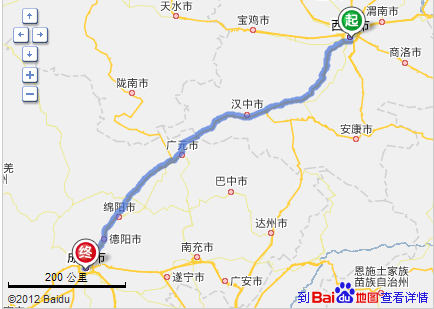 西安到成都高速都经过哪些城市?成都走西安高速收费站名字-图3 西安到成都高速都经过哪些城市?成都走西安高速收费站名字-图3