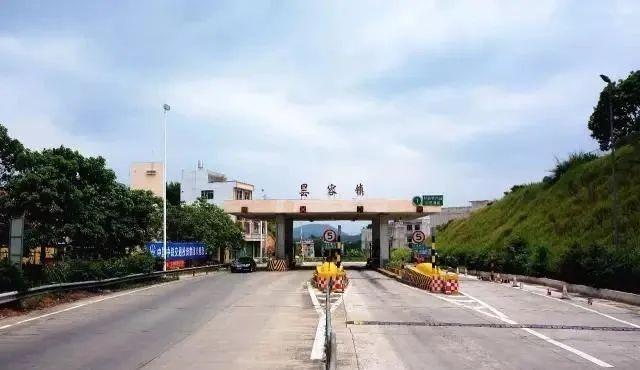 环海公路怎么进去？广西罗村口收费站