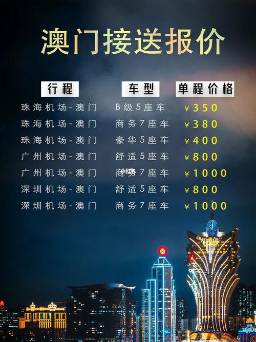 澳门去珠海金湾机场怎么走?澳门打车机场收费标准-图3 澳门去珠海金湾机场怎么走?澳门打车机场收费标准-图3