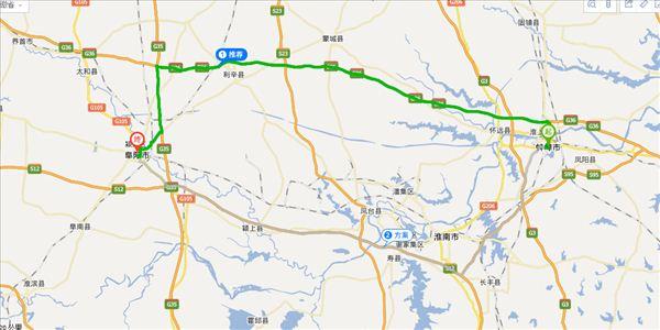 阜阳到蚌埠有多少公里?阜阳到蚌埠高速收费-图2 阜阳到蚌埠有多少公里?阜阳到蚌埠高速收费-图2