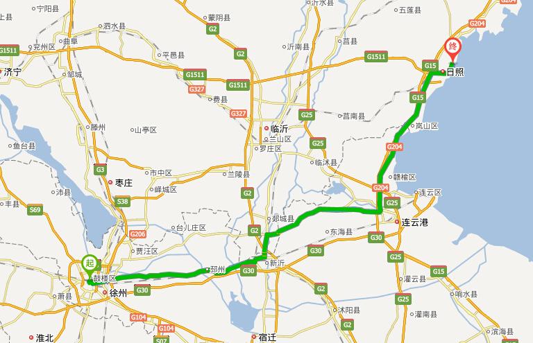 江苏到山东的距离有多远?日照北到江苏收费站-图2 江苏到山东的距离有多远?日照北到江苏收费站-图2
