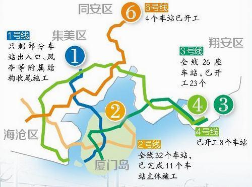 厦门地铁6号线的介绍?同安东海门诊收费-图2 厦门地铁6号线的介绍?同安东海门诊收费-图2