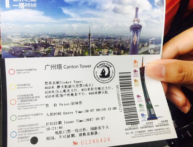广州塔所有景点一次性玩下来多少钱？广卅主要景点收费