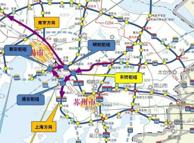 常熟市往苏嘉甬高速公路g15w2怎么走?莘塔收费站-图2 常熟市往苏嘉甬高速公路g15w2怎么走?莘塔收费站-图2