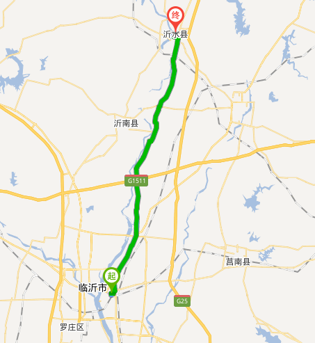 山东省临沂市罗庄区到临沂沂水距离多少?坐车需要多长时间?s227收费吗-图2 山东省临沂市罗庄区到临沂沂水距离多少?坐车需要多长时间?s227收费吗-图2