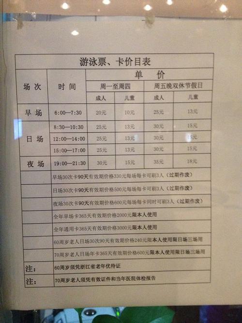 杭州游泳馆排行榜?浙工大游泳馆怎么收费-图3 杭州游泳馆排行榜?浙工大游泳馆怎么收费-图3