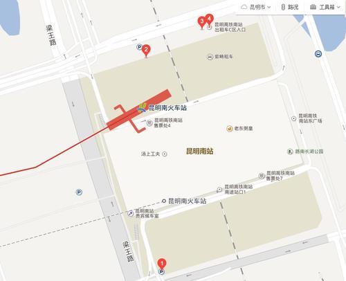 昆明高铁南站——西部客运站:怎样乘车?昆明火车南站停车场怎么收费-图2 昆明高铁南站——西部客运站:怎样乘车?昆明火车南站停车场怎么收费-图2