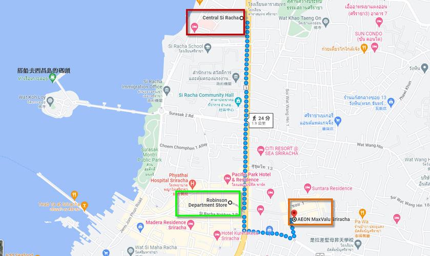 chonburi离曼谷多远？曼谷高速收费