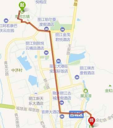 束河古镇离丽江古城有多远的距离?束河古镇停车收费吗-图2 束河古镇离丽江古城有多远的距离?束河古镇停车收费吗-图2