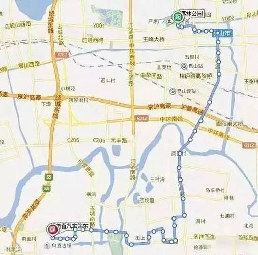 花桥地铁11线到昆山市政府坐什么公？昆山公交游7怎么收费
