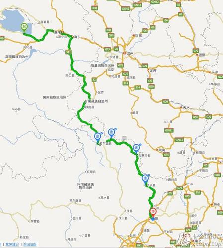 成都到西宁自驾游的旅游路线？昭化收费站堵车