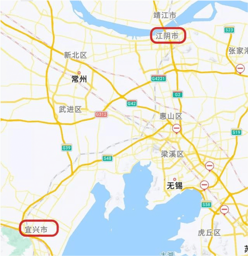 宜兴和无锡为什么不相连?无锡到宜兴收费站-图2 宜兴和无锡为什么不相连?无锡到宜兴收费站-图2