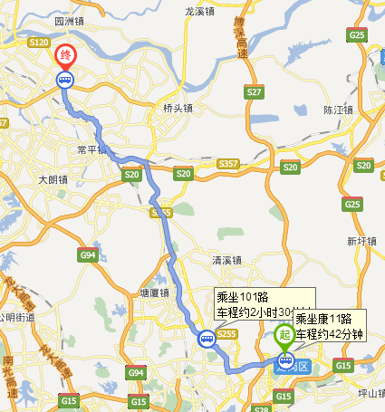 石排客运站到深圳观澜樟坑径下围麒麟电子厂怎么走？观兰收费战