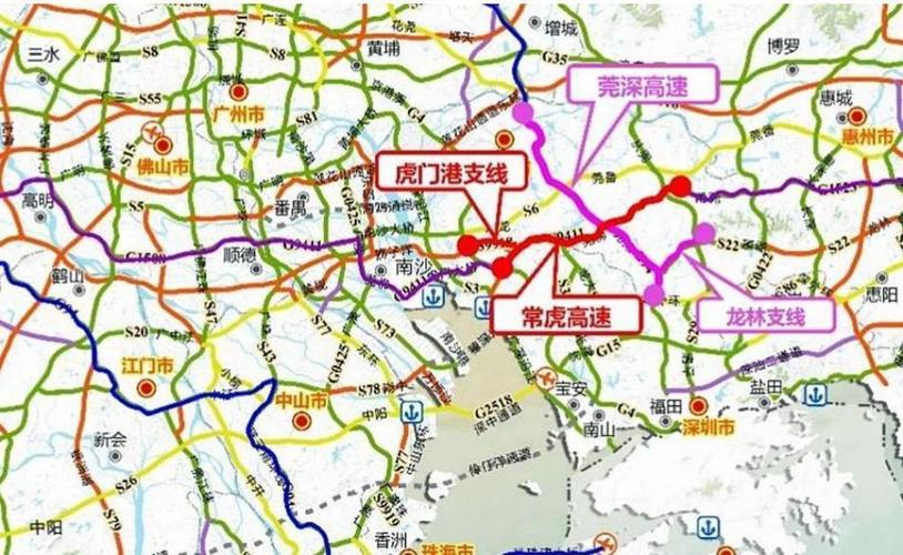 常虎高速公路的线路?谢岗收费站-图2 常虎高速公路的线路?谢岗收费站-图2