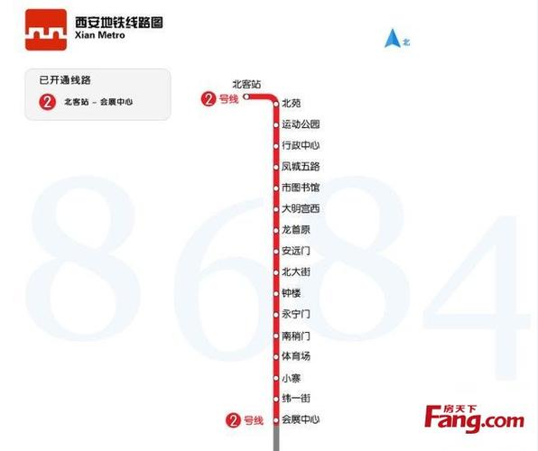 西安北站火车站是地铁2号线的北客站?西安地铁2号线如何收费-图3 西安北站火车站是地铁2号线的北客站?西安地铁2号线如何收费-图3