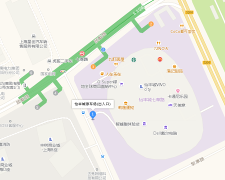 怡丰城在地铁站几号口附近?怡丰城停车场收费-图2 怡丰城在地铁站几号口附近?怡丰城停车场收费-图2